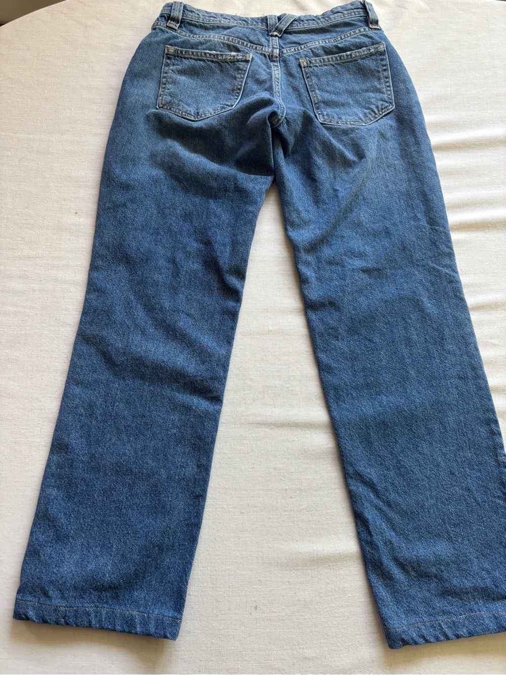 Free People Shelby Low Rise Boyfriend Cropped Jeans Button Fly Size 25 - Picture 5 of 10